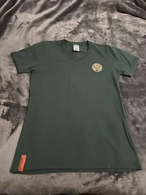 Buy Jagermeister T Shirt, Women’s Medium, Green V Neck NWOT  • 4.74£