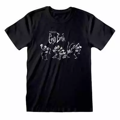Buy Corpse Bride - Skeleton Band T-Shirt (Black) • 15.49£