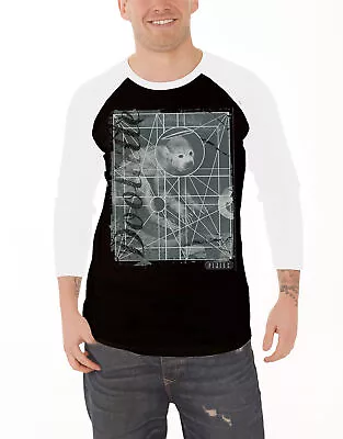 Buy Pixies T Shirt Doolittle Band Logo New Official Mens Black 3/4 Sleeve Baseball • 21.95£