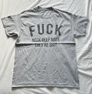 Buy F*** Neck Deep Shirt • 16£