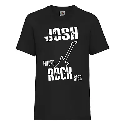 Buy Future Rock Star T-shirt - Personalised Kids Rock Music T-Shirt Birthday Gift • 11.99£