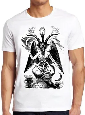 Buy Baphomet Sabbatic Goat Of Mendes Occult Retro Cool Top Tee T Shirt 507 • 7.35£