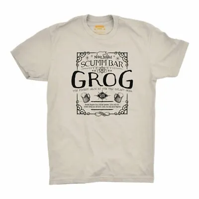 Buy Scumm Bar Grog Tee Mens TV Film Merch Geek Crew Neck Short Sleeve T-Shirt Top • 14.95£