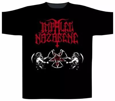 Buy Impaled Nazarene Nuclear Pentagram Tshirt Large Rock Metal Thrash Death Punk • 12£