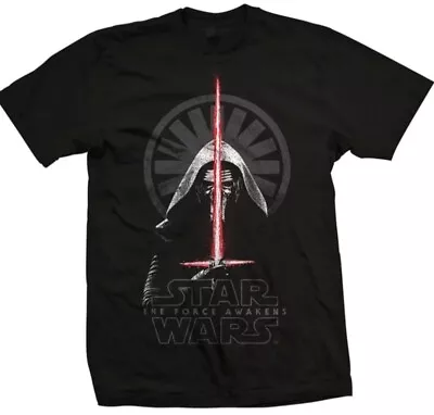 Buy Episode VII Kylo Ren Shadows - Star Wars: The Force Awakens Print T-shirt • 5£