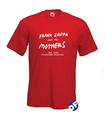 Buy Frank Zappa And The Mothers Est.1964 California, Retro Style Tshirts Men • 12.99£