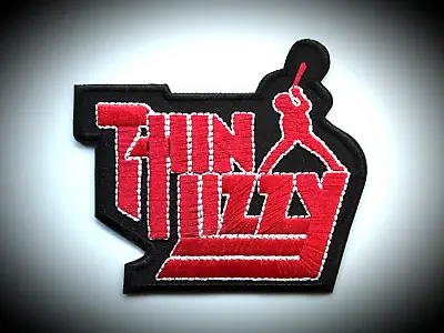 Buy Thin Lizzy Iron Or Sew On Quality Embroidered Patch Uk Seller • 3.99£