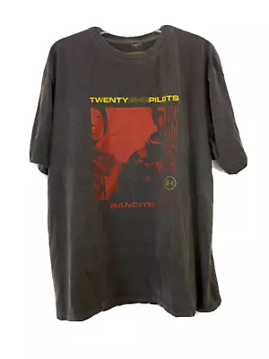 Buy 21 Pilots Bandito Tour Print T-shirt Size Large • 20.18£