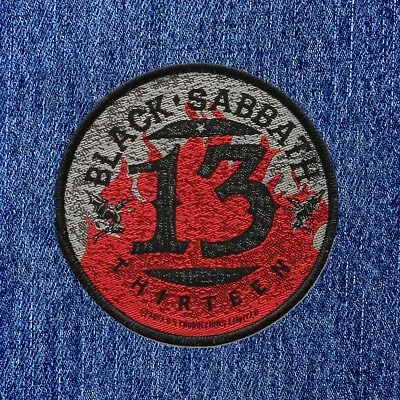 Buy Black Sabbath - 13   Sew On Woven Patch Official Band Merch • 4.75£