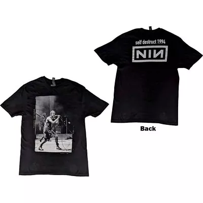 Buy Nine Inch Nails Self Destruct '94 Official Tee T-Shirt Mens • 18.27£