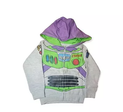 Buy Buzz Lightyear Zip-up Hooded Jacket Disney Toy Story • 6£