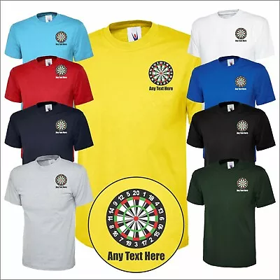 Buy Dart Board Printed T Shirts Gaming Fans Gift Men Kids Summer Tee Tops 2YRS-4XL • 8.89£