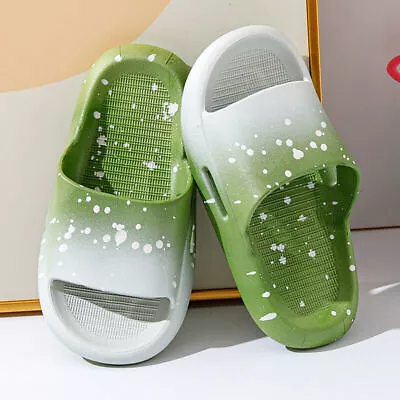 Buy Kids Boys Girls Summer Sliders Soft Comfy Slippers Household Beach Shower Shoes • 7.12£