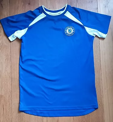 Buy Chelsea Junior Football T-Shirt Top Size Kids XL Great Condition Age 11-13 • 5.99£