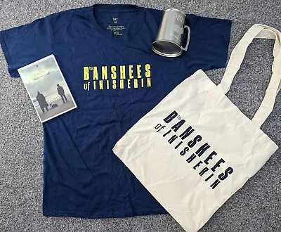 Buy Banshees Of Inisherin Promotional Press Pack Tankard T-shirt Bag Screenplay • 95£