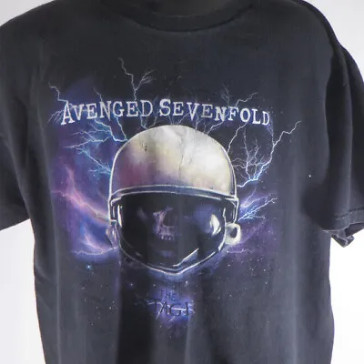 Buy Avenged Sevenfold The Stage Concert Tshirt W/ Tour Dates Cities On Back Size XL • 23.59£