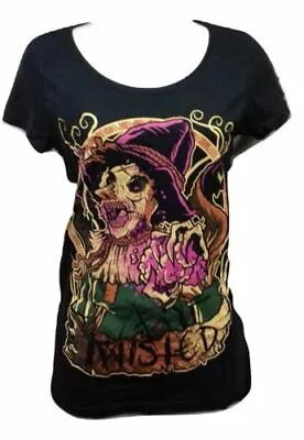 Buy Twisted Disney Zombie Brain Scarecrow, Alternative Clothing, Official Merch • 13£