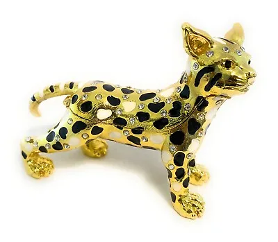 Buy Ocelot Trinket Box, Wild Cat Trinket Boxcollectibles, Decorative, Jewelry Box • 24.09£