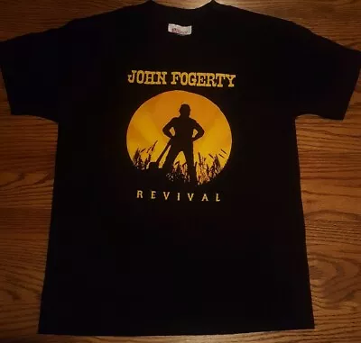 Buy Kid's John Fogerty Rivival Tour Shirt CCR Classic Rock Youth S (6-8) Creedence  • 6.60£