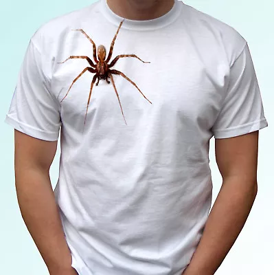 Buy Spider White T Shirt Insect Animal Halloween Tee  - Mens Womens Kids Baby Sizes • 9.99£