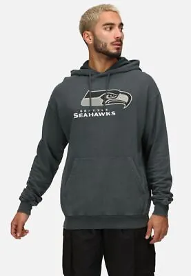 Buy Recovered  Seattle Seahawks Hooded Sweatshirt Men NFL Football Hoodie Jacket • 43.99£