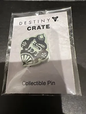 Buy Destiny Loot Crate Merch RARE - Badge Of The Frozen Frontier Europa Pin • 33.25£