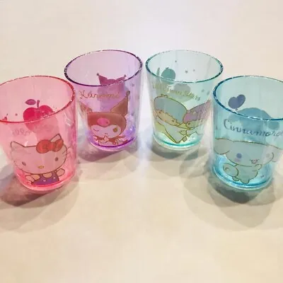 Buy Sanrio Hello Kitty  Cinnamoroll Kuromi Little Twin Stars Plastic Cup Japan Merch • 30.23£
