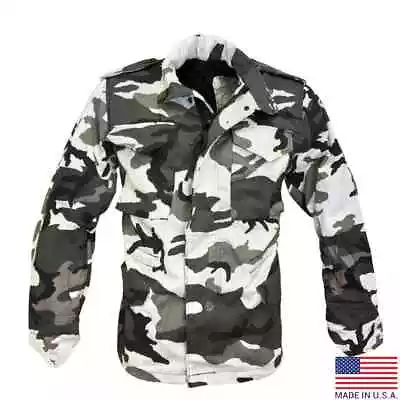 Buy US M65 Jacket Original Army Military Coat Urban Camo Defects • 39.75£