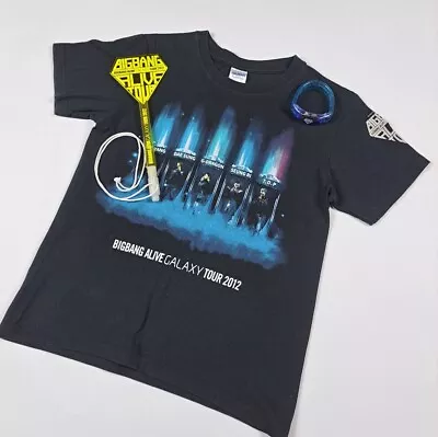 Buy BIG BANG ALIVE TOUR 2012 Tshirt V.I.P Light Stick Wristband Light Kpop Korean • 35£
