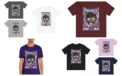 Buy Prince T Shirt Tee Unisex Graphic Womens Mens Teen ALL SIZES XS S M L XL XXL • 12.99£