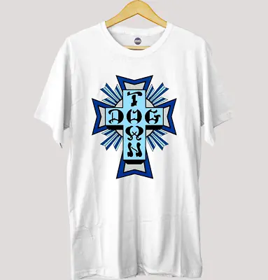 Buy Dogtown T-Shirt Cyberpunk White Tee 2077 Xbox Ps5 Arasaka • 19.99£