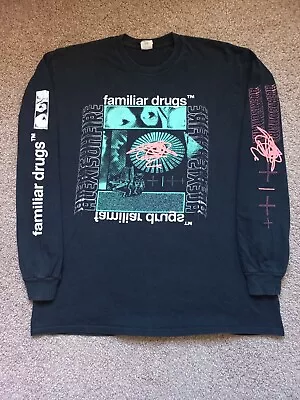 Buy Alexisonfire Familiar Drugs T-Shirt - Size L - Heavy Metal Hardcore - Underoath • 19.99£