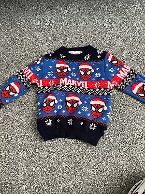 Buy Spider-Man Christmas Jumper • 3.50£