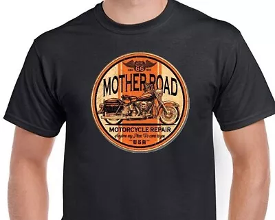 Buy Men's Motorbike Motorcycle Enfield Route 66 Mother Road BSA Harley Indian P937 • 10£