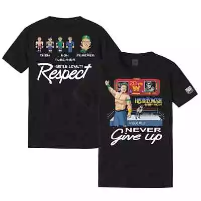 Buy Wwe John Cena “20 Years Never Give Up” T-shirt Official All Sizes New • 34.99£
