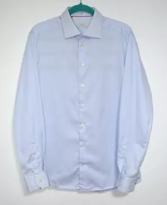 Buy ETON Men Button Down Long Sleeve Slim Fit Shirts Size 42 - 16 1/2 • 28.90£