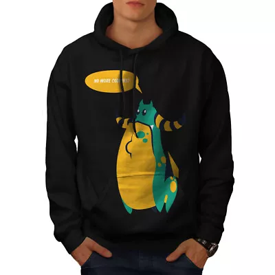 Buy Wellcoda Cookie Monster Cute Mens Hoodie, Wild Casual Hooded Sweatshirt • 31.99£