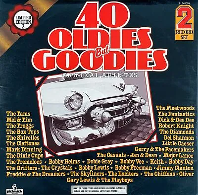 Buy Various - 40 Oldies But Goodies [Vinyl LP] | Pickwick | UK, 1978 | NM/VG+ • 25.59£