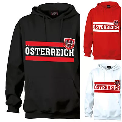 Buy Austria Sweatshirt - Austria Hoodie Football Hoodie Sweat • 26.69£