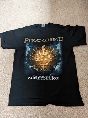 Buy Firewind 2008 World Premonition European Tour T-shirt Large Power Metal • 8£