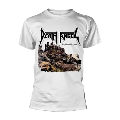 Buy Death Angel 'The Ultra Violence' White T Shirt - NEW • 16.99£