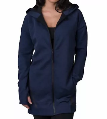 Buy Nike Women’s Tech Fleece Cocoon Mesh Hoodie (Blue) - XS - New ~ 725844 473 • 62.95£