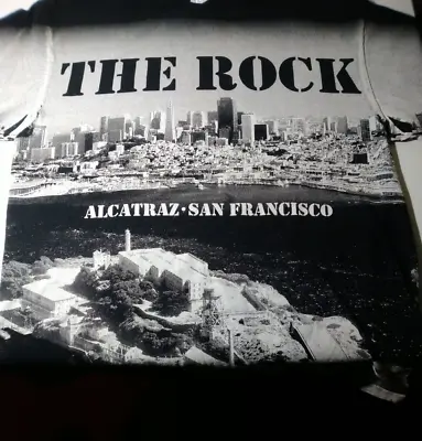 Buy The Rock Alcatraz San Francisco All Over Print T Tee Shirt Size Large • 12.99£