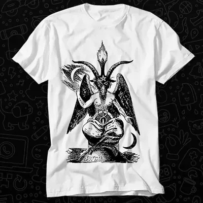 Buy Baphomet Of Eliphas Levi Sabbatic Goat Of Mendes Occult T Shirt 538 • 6.35£