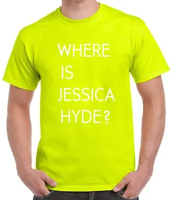 Buy Where Is Jessica Hyde? Neon T-Shirt - Utopia Arby White • 12.95£