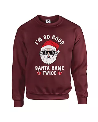 Buy I'm So Good Funny Christmas Jumper Adults Sweatshirt Xmas Mens Womens Santa • 19.95£