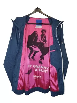 Buy Adidas Originals Jacket Womens Size 12 P01052 A.039 Blue SAMPLE Rare Windbreaker • 59.99£