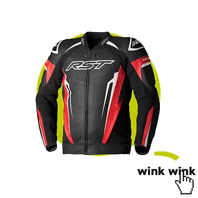 Buy RST Tractech Evo 5 Leather Jacket (CE) - Red/Black/White • 299.99£