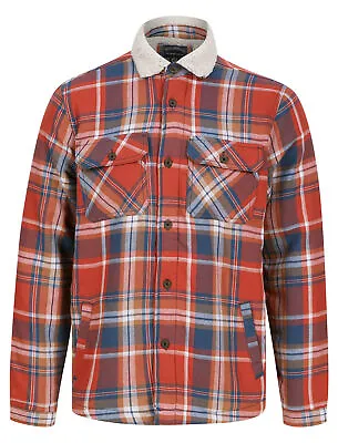 Buy Tokyo Laundry Check Shirt Mens Thick Warm Fleece Lined Work Overshirt Jacket Top • 22.99£