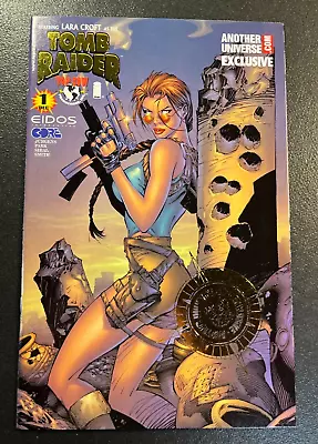 Buy Tomb Raider 1  GOLD FOIL Edition UNIVERSE Stamp Park V 1 Top Cow Comics Image • 19.69£